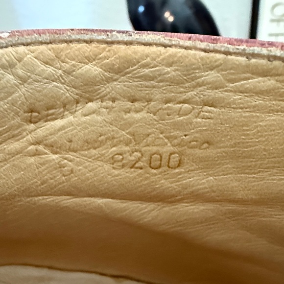 Bed Stu Cobbler Series Onset Burgundy Peep-Toe Ankle Boots - Picture 8 of 9